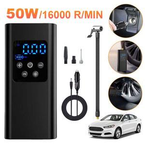 공기주입기 전기 타이어 팽창기 펌프 휴대용 자동차 공기 압축기 무선 및 유선 충전식 보트 볼용 150PSI