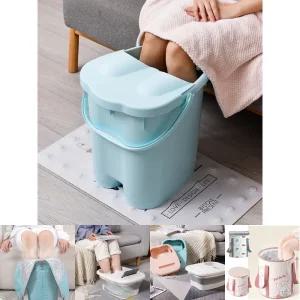 가정용 플라스틱 족욕 바스켓/족욕탕/스파/찜질통/종아리/발바닥/마사지/어른/선물/양동이/발욕조