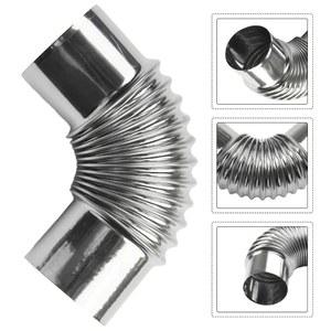 pe관 배기 파이프 벤트 배기관 엘보 가스 온수기 굴뚝 라이너 벤드 연도 스토브 튜브 스테인레스 스틸 50mm 60mm 70mm 80mm 90mm 100mm
