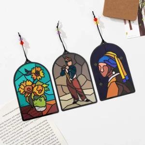 [민화샵] 조각 스티커 썬캐쳐 만들기 장식 용품 미술 인테리어 소품 홈테리어 벽장식 책갈피