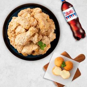 네네치킨 순살크리미언반핫블링반+콜라(1.25L)+감자