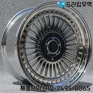 크롬 바퀴 19 인치 19x9.0 5x112 BMW ALPINA용 엇갈린 자동차 합금 휠 림