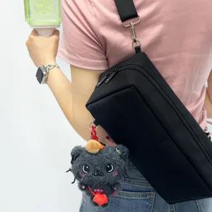 코지포지 응원봉 파우치 응원봉 가방 콘서트 휴대용 가방 블랙