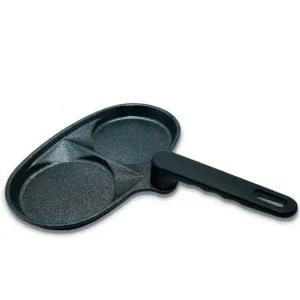 키친아트 에그팬 인덕션 후라이팬 팬케이크팬 2구 궁중팬 에그후라이팬 코팅