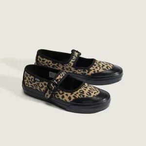 [반스](광주신세계) VANS 키즈 메리 제인 레오파드 VN000CYKBM8