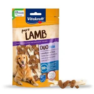 비타크래프트 듀오 램 앤 피쉬 80g - 유통기한 (26.3.9) 양고기+대구 저알러지 강아지 대형견 개껌 간식