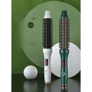 차홍고데기 볼륨 고데기 회전 오토롤링고데기 스타일 보라색 원형 브러쉬 차홍볼륨고데기