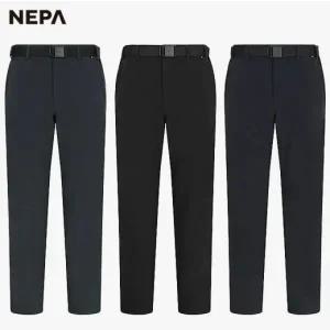 [롯데백화점]네파 남성 가을겨울 기능성 일자 바지 바시코 에코 기본 본딩 팬츠 7J71601