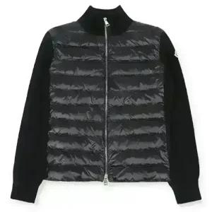 디몬트 몽클레어 여성 하이넥 울 패딩 믹스 자켓(블랙) 9B00023 M1131 999