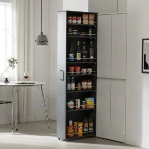 슬로비 슬라이딩 냉장고 틈새장 200