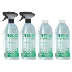 가드싹 락스없는 뿌리는 곰팡이 욕실 세정제 세트