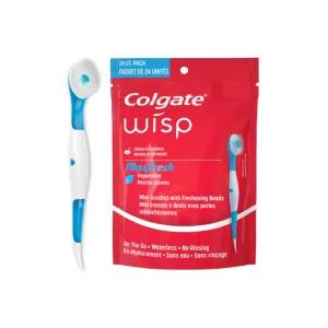 콜게이트 맥스 후레쉬 휴대용 일회용 미니 칫솔 24개입