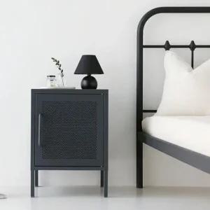 아트박스 마전동상회 철제 침대옆선반 이케아 협탁테이블 메쉬망 모듈