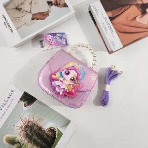 정품 슈팅스타 캐치 티니핑 핸드백 오로라핑 점보 손크로스 여아 손가방 크로스 백 3992