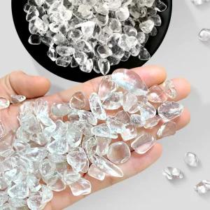 백수정 자갈 100g 수정원석 정화용 투명 크리스탈 (특가)