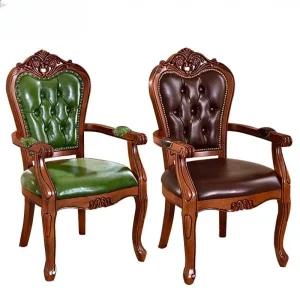 엔틱 식탁 의자 나무 클래식 체어 북유럽 고급 고풍 원목 식당 레스토랑 레저