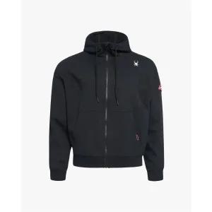 [스파이더](센텀시티점) SWUWS 공용 라이프 스타일 로고 와펜 세트 후드 집업 SPHFCNFT341UBLK