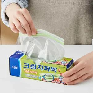 공감쇼핑 이중지퍼백 소 18CM X 20CM 20매입