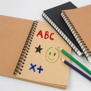 무지노트 스프링줄없는필기노트