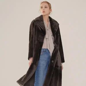 [최초기획가 159만원/ROBO] 로보 리버시블 롱 무스탕 코트