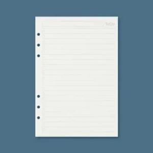 채움6공투두리스트리필다이어리속지A5180매 6공다이어리속지 다이어리리필속지리필 A5리필내지A5