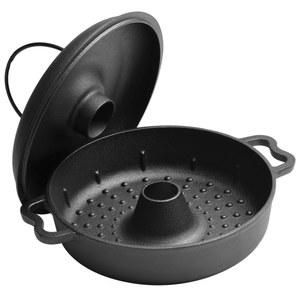 고구마굽는냄비 집에서군고구마 인덕션용 군고구마냄비 고구마굽는 돌솥 모델 철제 이중 삼겹살