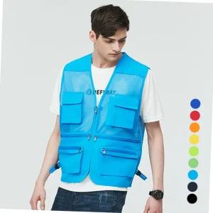 조끼 타스란 망사