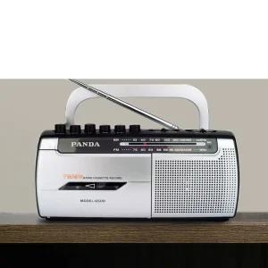 테이프 플레이어 일체형 구형 노인 라디오 녹음기 6500 카세트