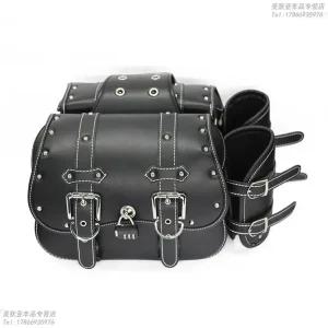 오토바이배낭 클래식 퀵 마운트 슈퍼커브사이드백 사이드백 - 소형 브라운