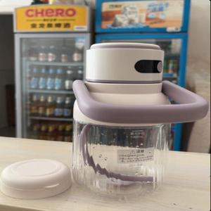 [호환] USB 젠미 주서기 흡착기, 건강한 생활을 위한 휴대용 다기능 무선 충전 주스 메이커