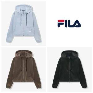 [휠라] FILA 여성 벨로아 코듀로이 기모 후드 집업 FS254FT02F004 3종
