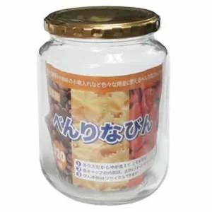 도요 밀폐 용기 잼병 유리병 꿀병 반찬통 용기 820ml 유리공병 밀폐유리병