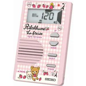 세이코 DM71RKP 디지털 메트로놈 씬 리락쿠마 한정판 핑크