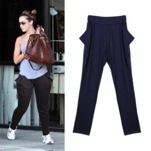 배기 쁘니걸 슬랙스 바지 여름바지 통 TR 0574 (46G1P)