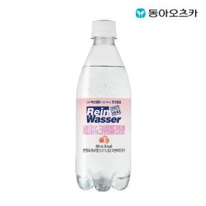 동아오츠카 라인바싸 탄산수 피치크랜베리 500ml 페트 40입