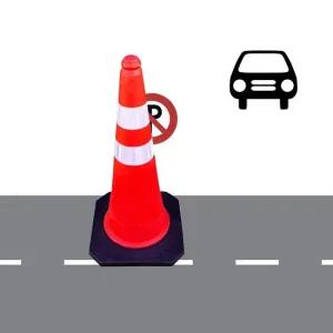 안전 주차금지 콘 라바콘 꼬깔 도로공사 칼라콘 1개 주차콘 꼬깔 안전콘 안전꼬깔