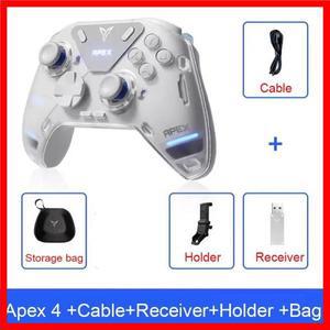 새로운. Flydigi Vader 4 Pro/Apex 4 게임 컨트롤러 핸들 엘리트 포스 피드백 트리거 무선 게임 패드 지원