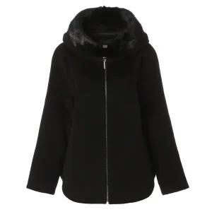 [롯데백화점]마담포라 밍크 트리밍 알파카 코트MZ4TJ901A