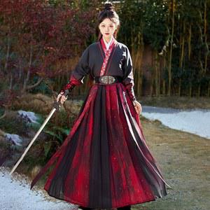 무협 의상 코스프레 화보 호위무사 무사 한복 4종