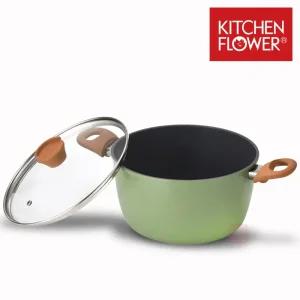 그린베일 IH 세라믹코팅 인덕션 곰솥 냄비 28cm 전기레인지 하이라이트 가스레인지 모든열원 사용