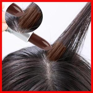 블랙 브라운 일회용 헤어 염색 펜 인스턴트 그레이 루트 커버리지 헤어 컬러 크림 스틱 빠른 임시 커버 화