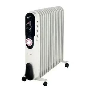 한빛 전기 OIL 라디에이터 타이머형 15핀 HV-1015T 사무실 가정용 화장실 욕실히터