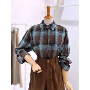 [NS홈쇼핑][레코브]체크 기모 크롭셔츠(LG41EYNB023X)[35492327]