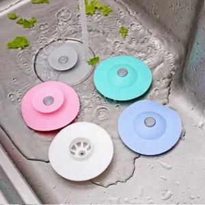 원터치 배수구 덮개 욕조캡 세면대 씽크대 마개