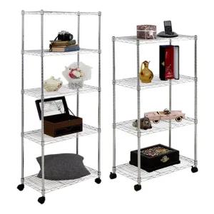 메탈 선반 와이어 랙 다용도 조립식 600 3단 5단 조립앵글 매탈랙 조립식선반