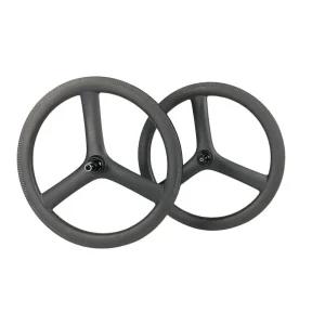 카본 오발이 로드 인치 카본휠 브레이크 림 경량 자전거 튜닝 삼발이 날 프론트 휠셋 고속 휠세트 휠
