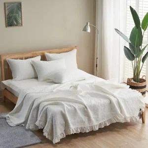 지오 스프레드 베개커버 싱글 세트 민트