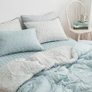 비올라 차렵이불 퀸세트 퍼플