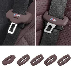 BMW X3 G45 2025 실리콘 시트벨트 버클 클립 커버 스크래치 방지 앞뒤 좌석 인테