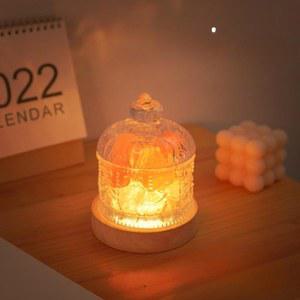 소금등 무드 소금램프 옥받침 램프 핑크 취침 무드등 천연 행성